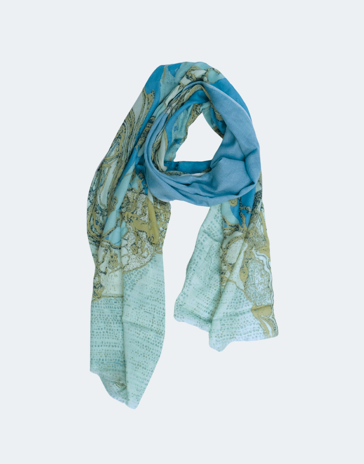 Fair Lady Blue Scarf