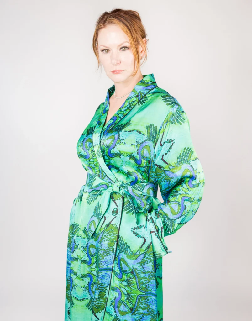 Heron Blue Robe