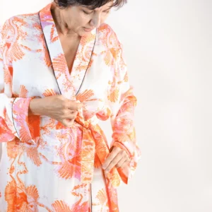 Heron Pink Robe