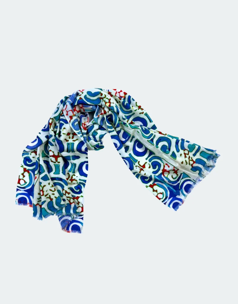 Matisse Blue Scarf