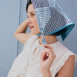 Conch-a-Line Silk Scarf