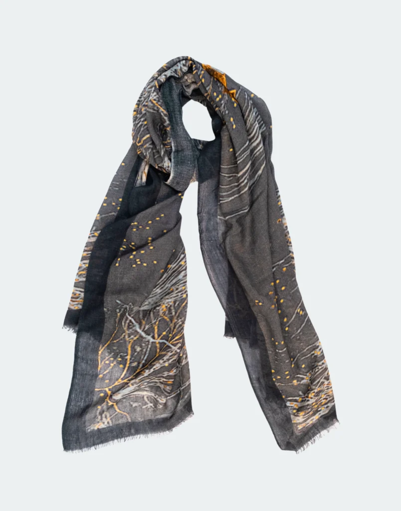 Winter Pheasant Scarf