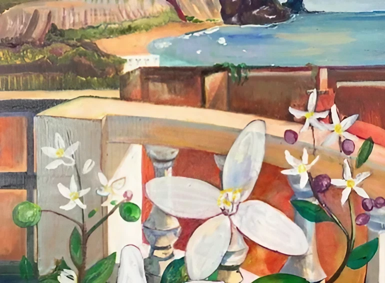A Balcony in the Algarve