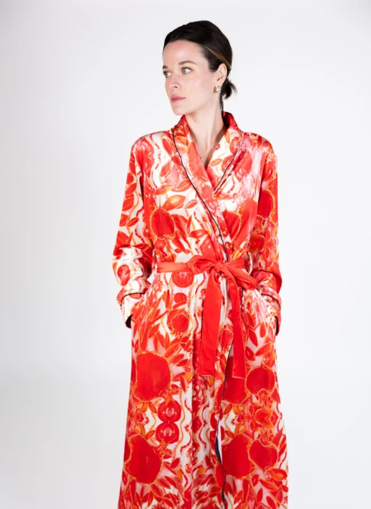 Pom Madonna Christmas Robe