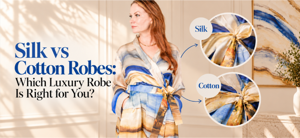 Silk vs Cotton Robes: Which Luxury Robe Is Right for You?