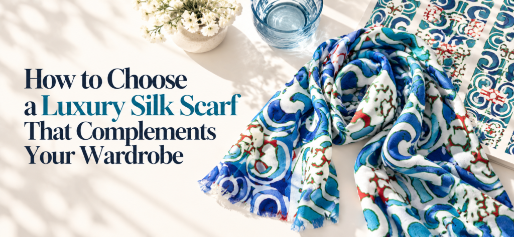 How to Choose a Luxury Silk Scarf That Complements Your Wardrobe